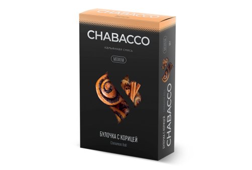Chabacco M - Булочка з Корицею (Cinnamon Roll) 50g