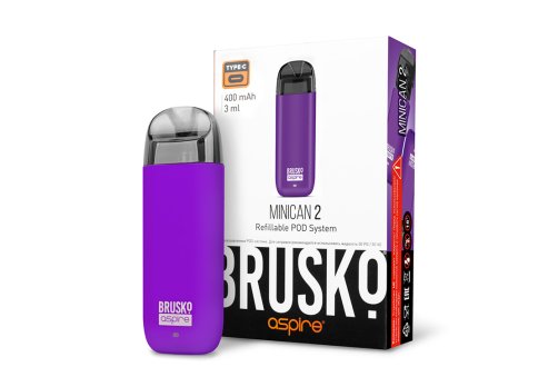 ЭС Brusko Minican2, 400 mAh, Purple