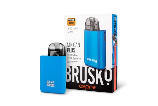 ЭС Brusko MinicanPlus, 850 mAh, Blue