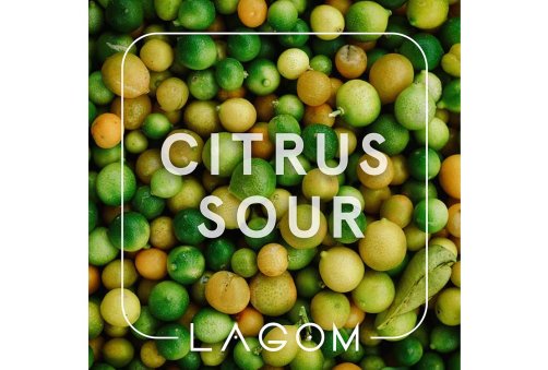 Lagom Main - Citrus Sour (Сочетание сочного лайма и лимона) 40g
