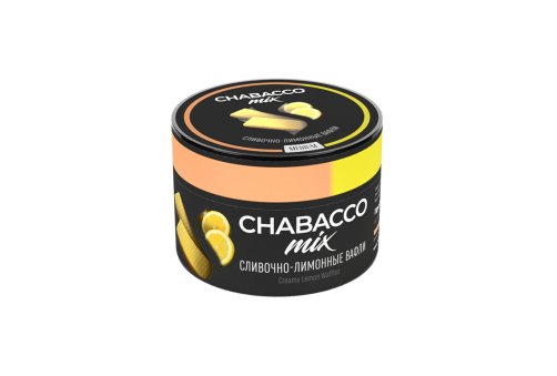 Chabacco Mix - Вершково Лимонні Вафлі (Creamy Lemon Waffles) 50g