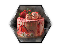 Palladium - Strawberry dessert sweet 50g